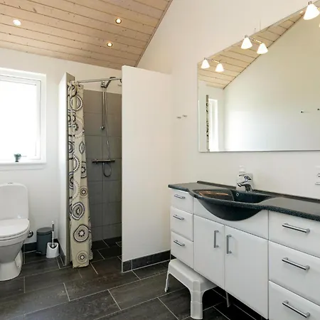 度假居 Nice Home In Lokken With Sauna 洛肯